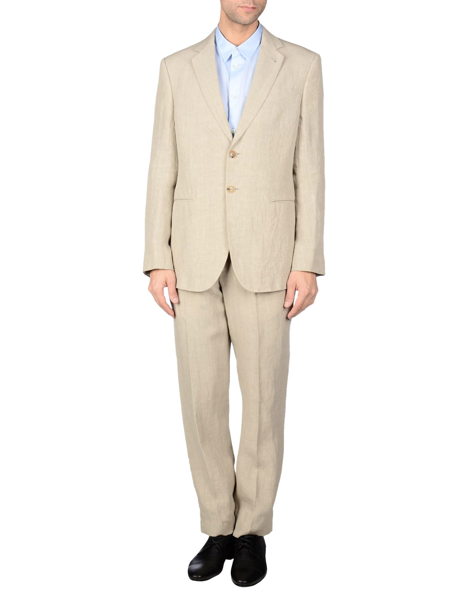 Giorgio Armani Suit in Natural for Men | Lyst