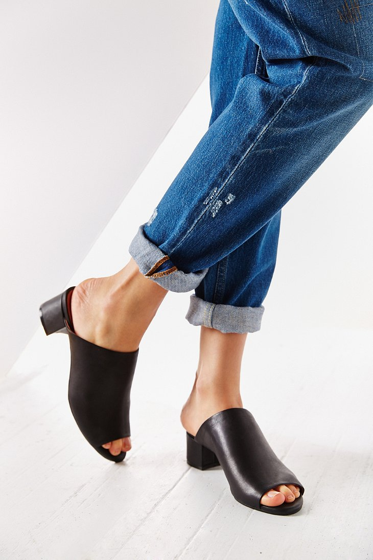 jeffrey campbell black mules