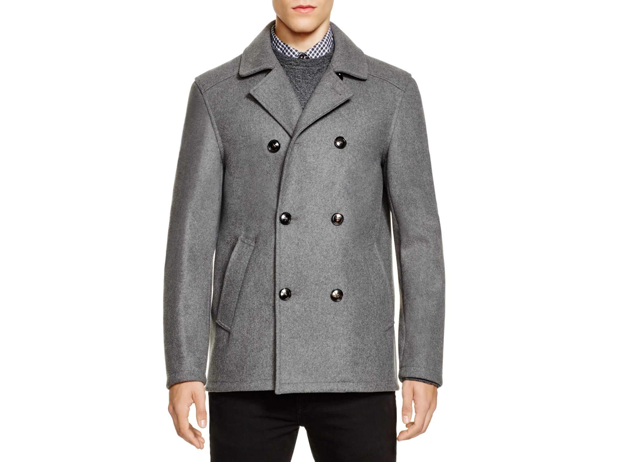 barbour hardy peacoat