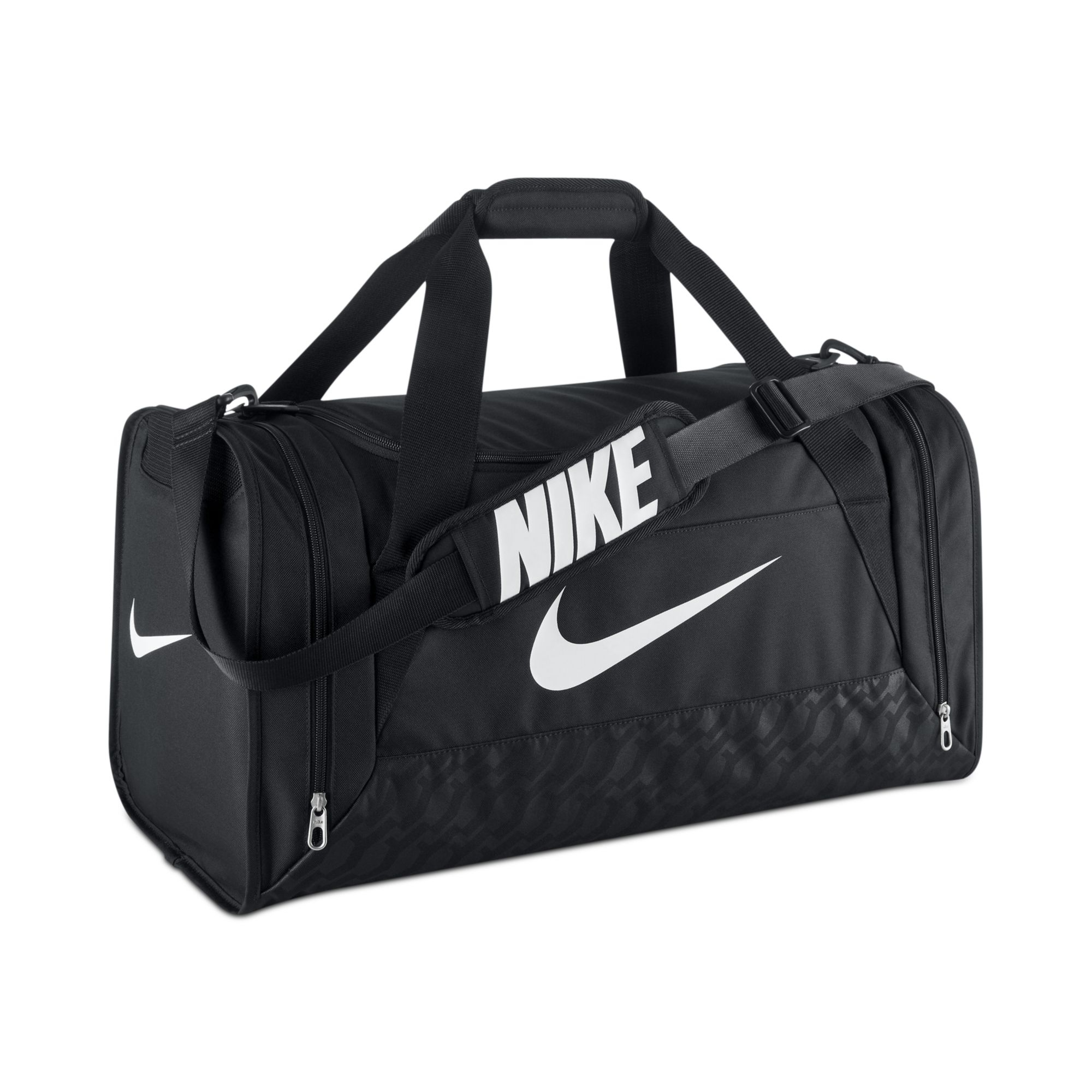 Nike Brasilia 6 Medium Duffle Bag in Black for Men | Lyst