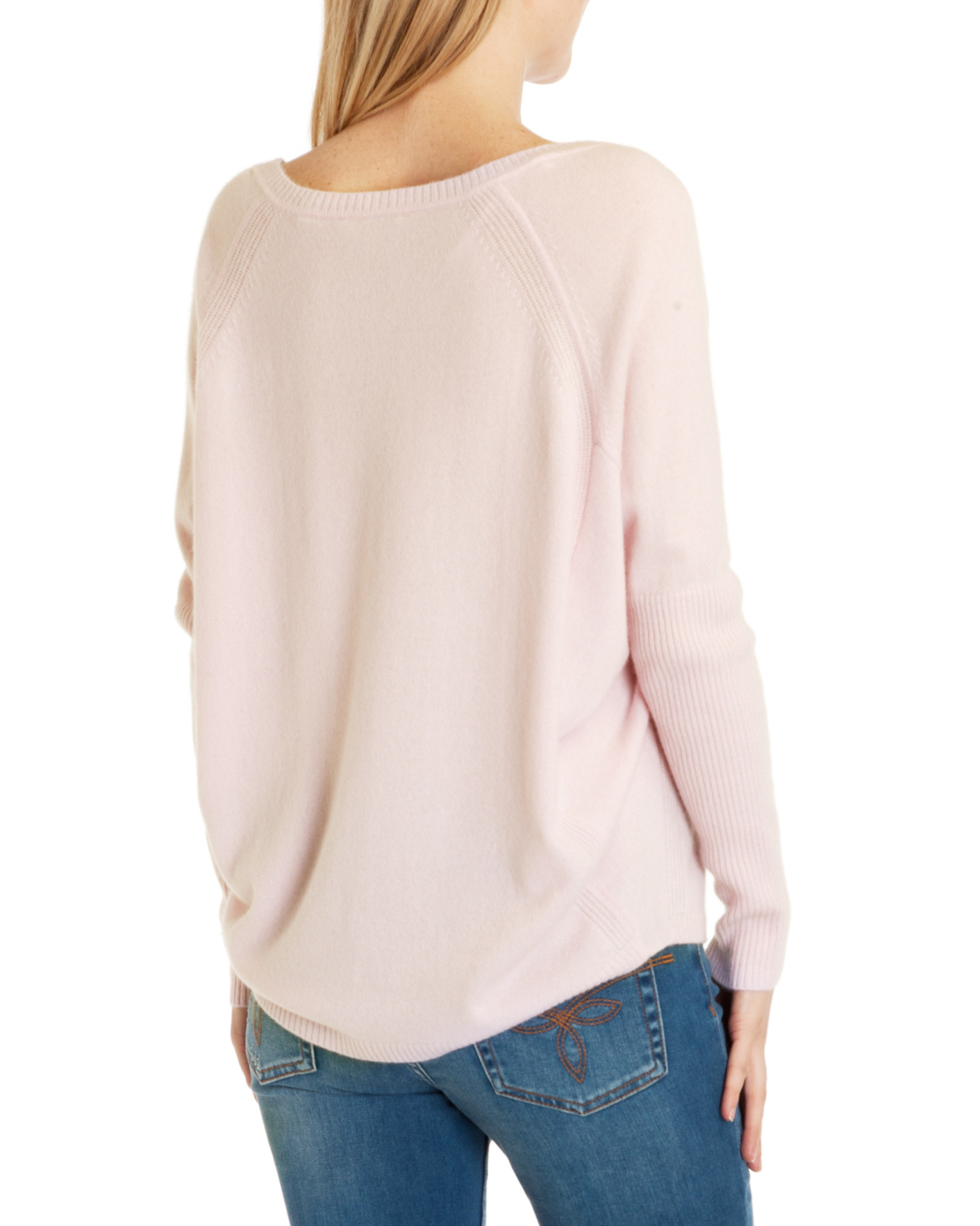 Ted Baker Cashmere Sweater in Baby Pink (Pink) Lyst