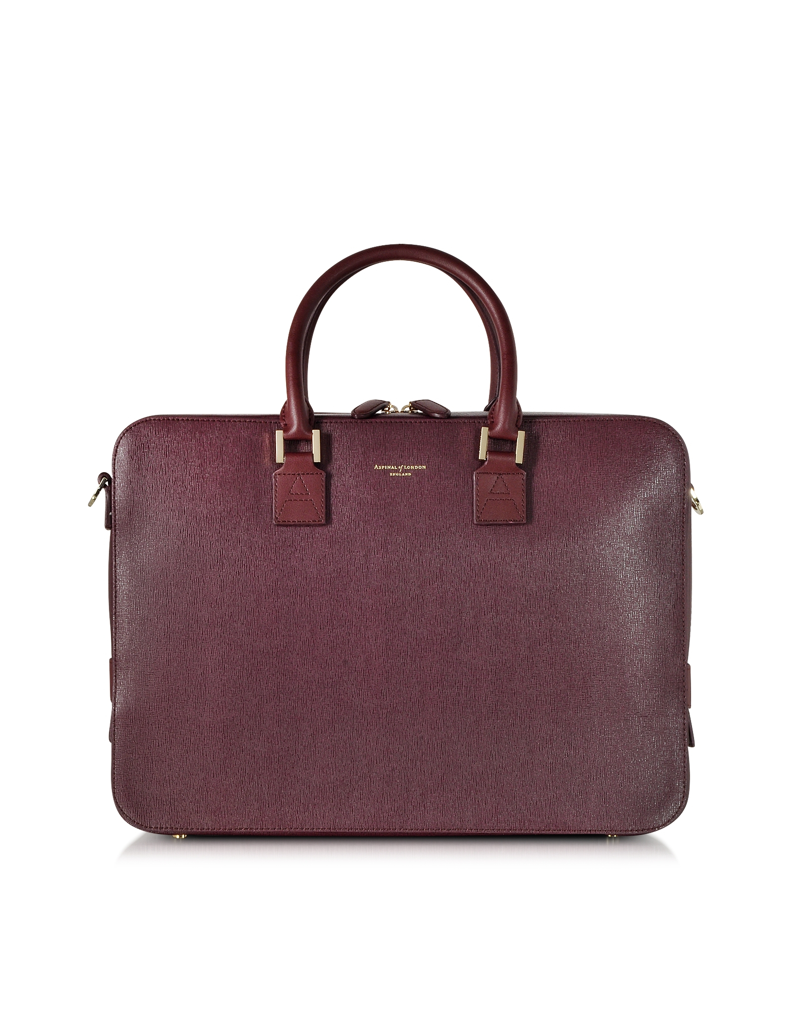 Aspinal Small Mount Street Tech Bag in Red for Men