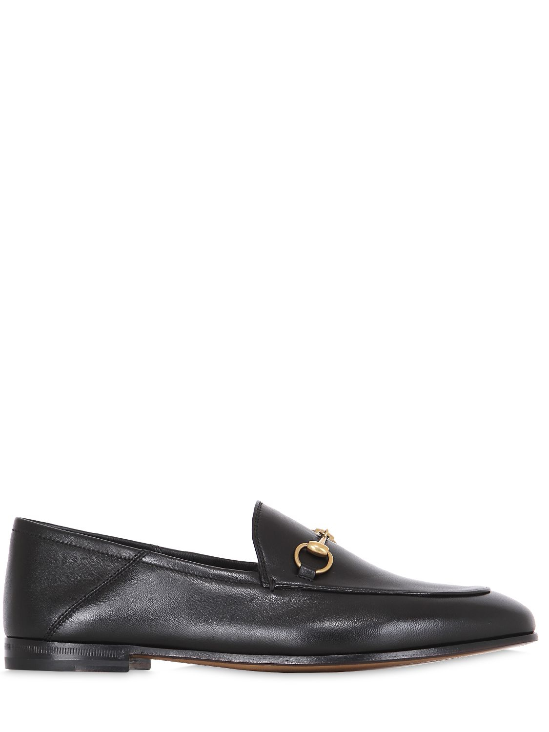 gucci 10mm brixton leather loafer