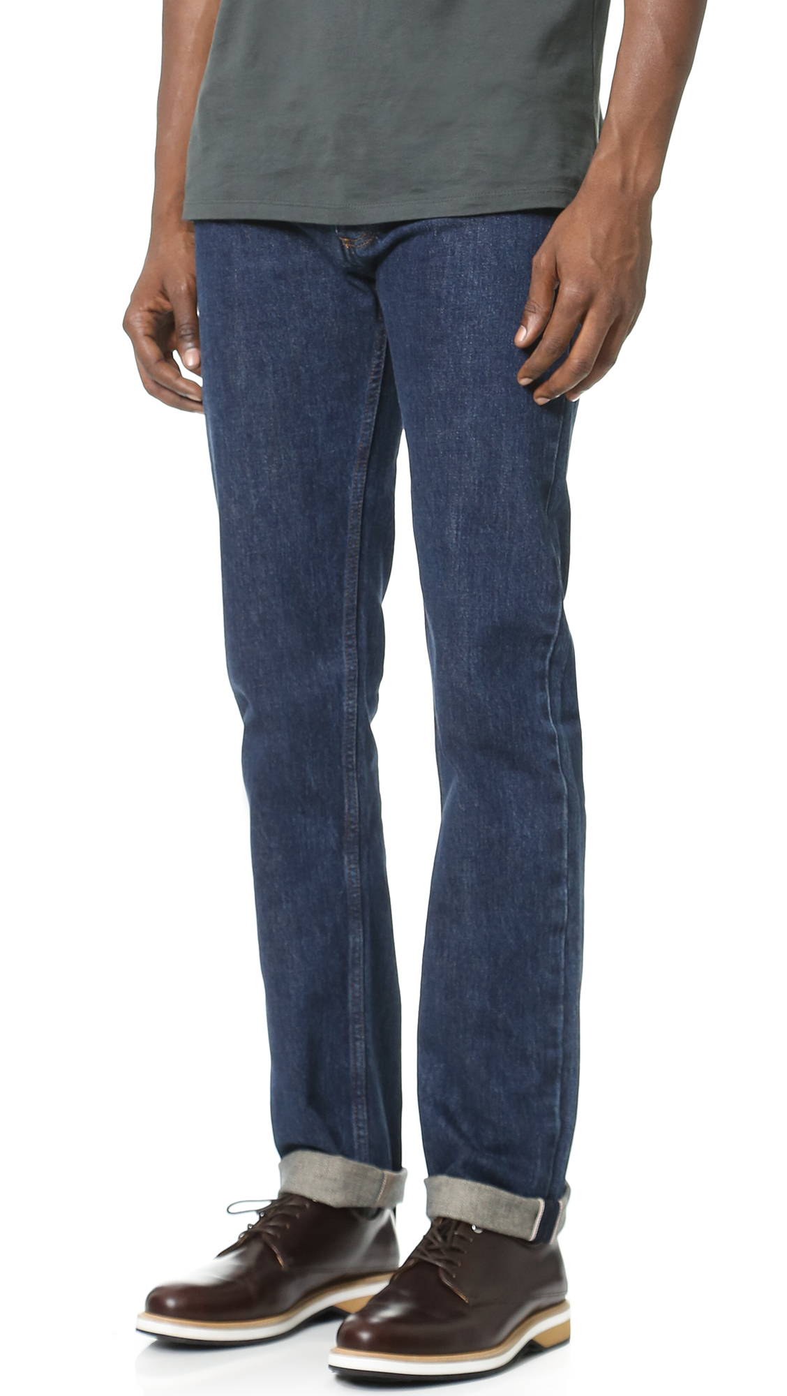 apc new standard washed indigo
