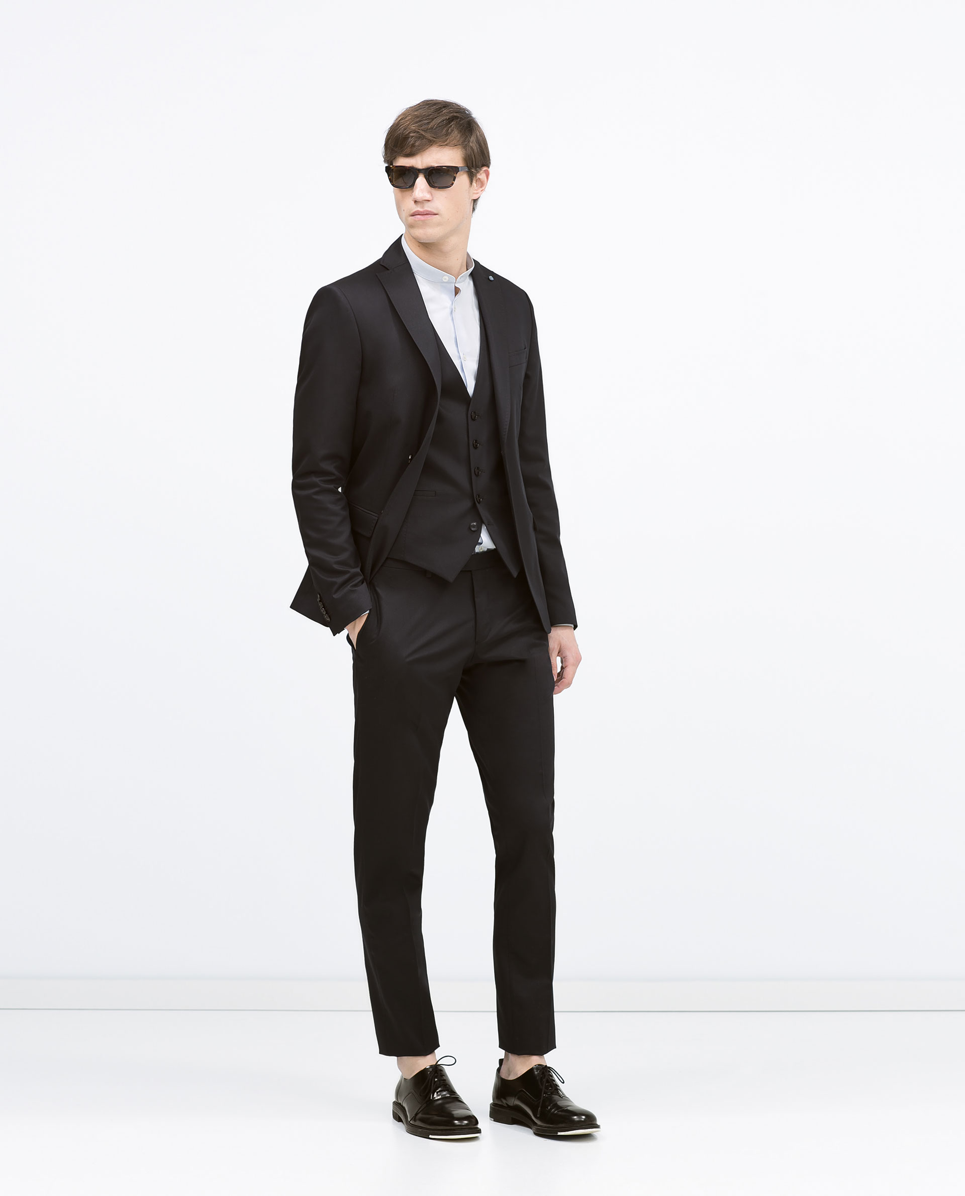zara men's suit pants