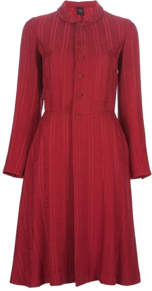 Jean Paul Gaultier Dress Suit in Red | Lyst