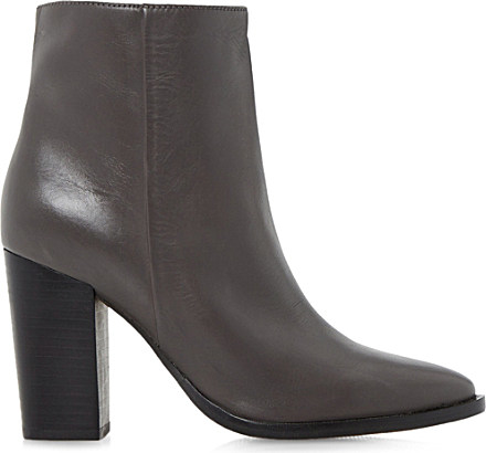 dune grey over the knee boots