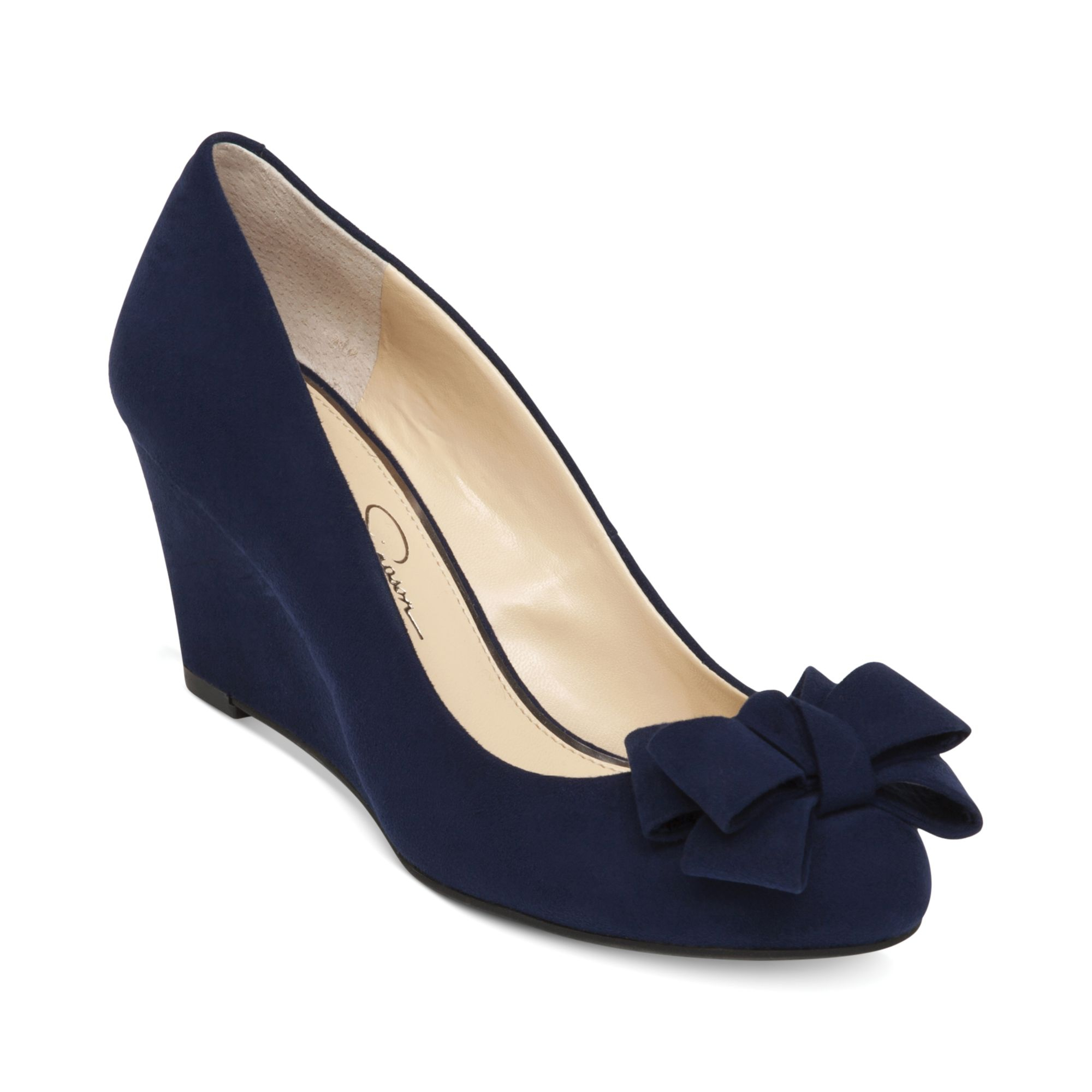 jessica simpson heels with bow