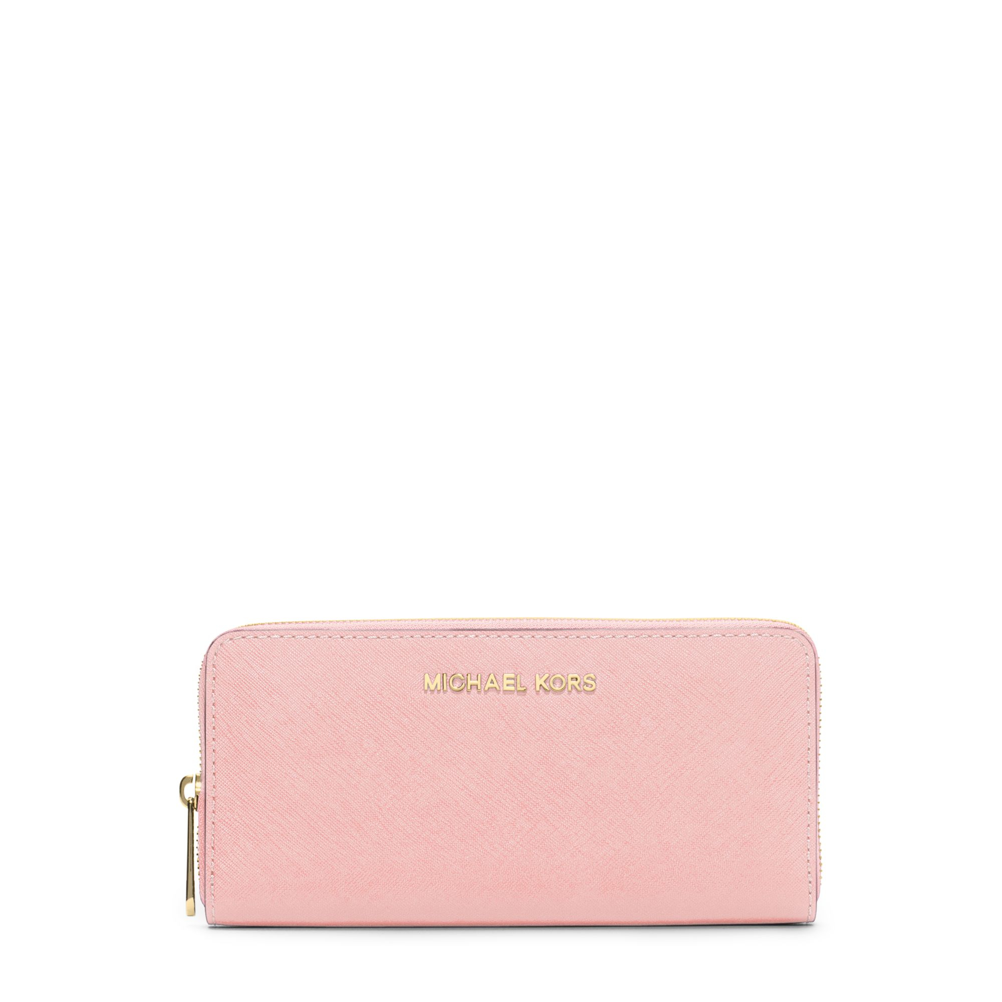 michael kors rose pink wallet