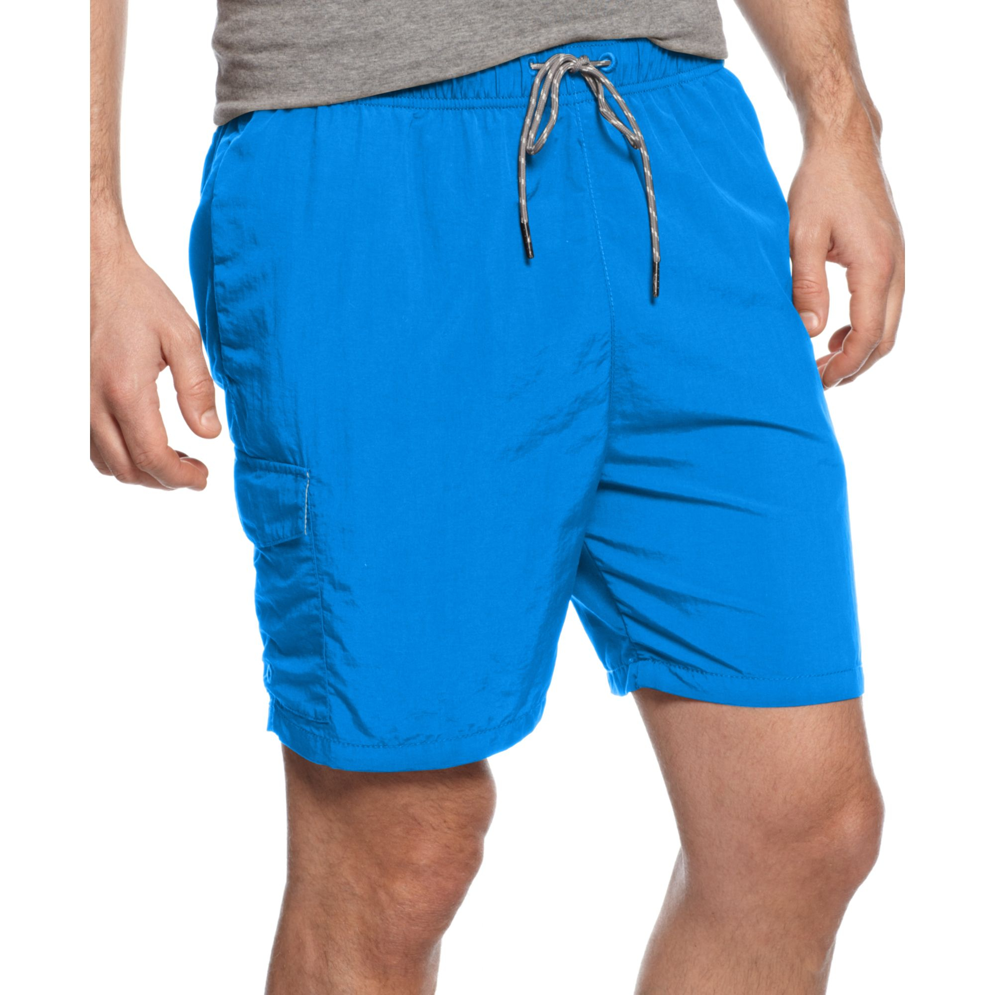 Tommy Bahama Big and Tall Naples Happy Go Cargo Swim Shorts in Blue for ...
