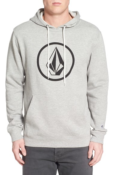 Volcom grey hoodie Clearance