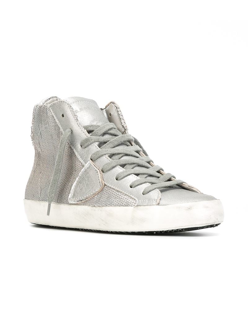 philippe model high top sneakers