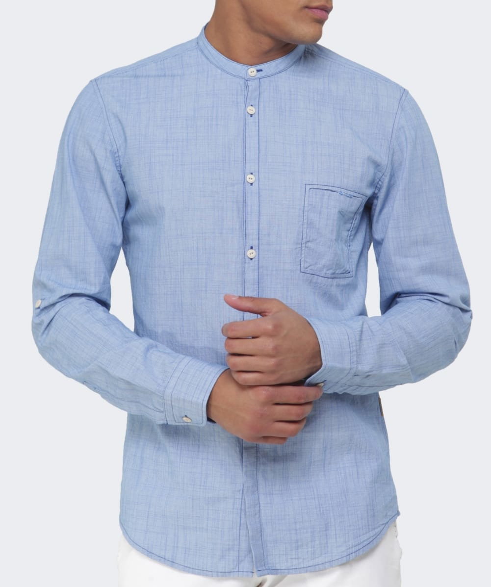 boss grandad shirt