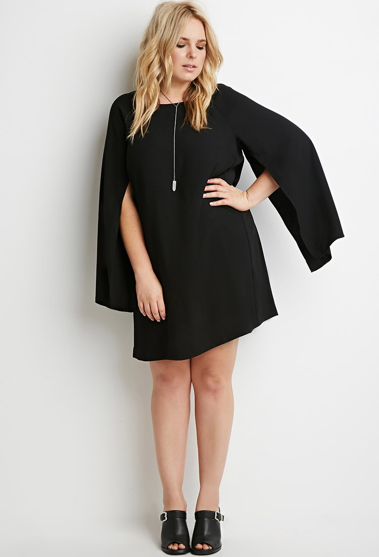black shift dress size 16