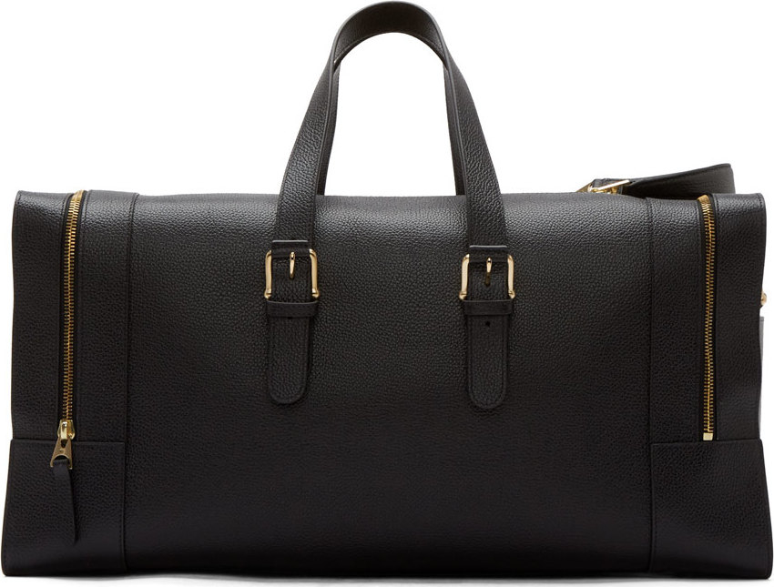 structured duffle bag