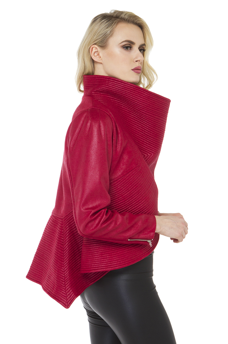 Gracia Dark Knight Jacket Red in Red Lyst