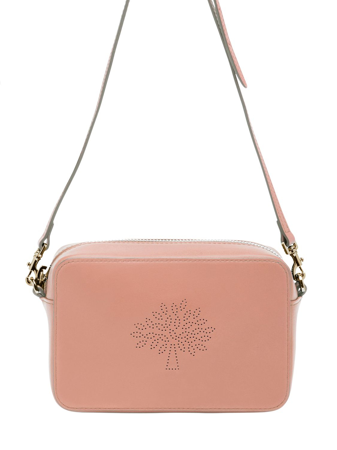 Lyst Mulberry Blossom Perforated Na Shoulder Bag In Pink Gallery