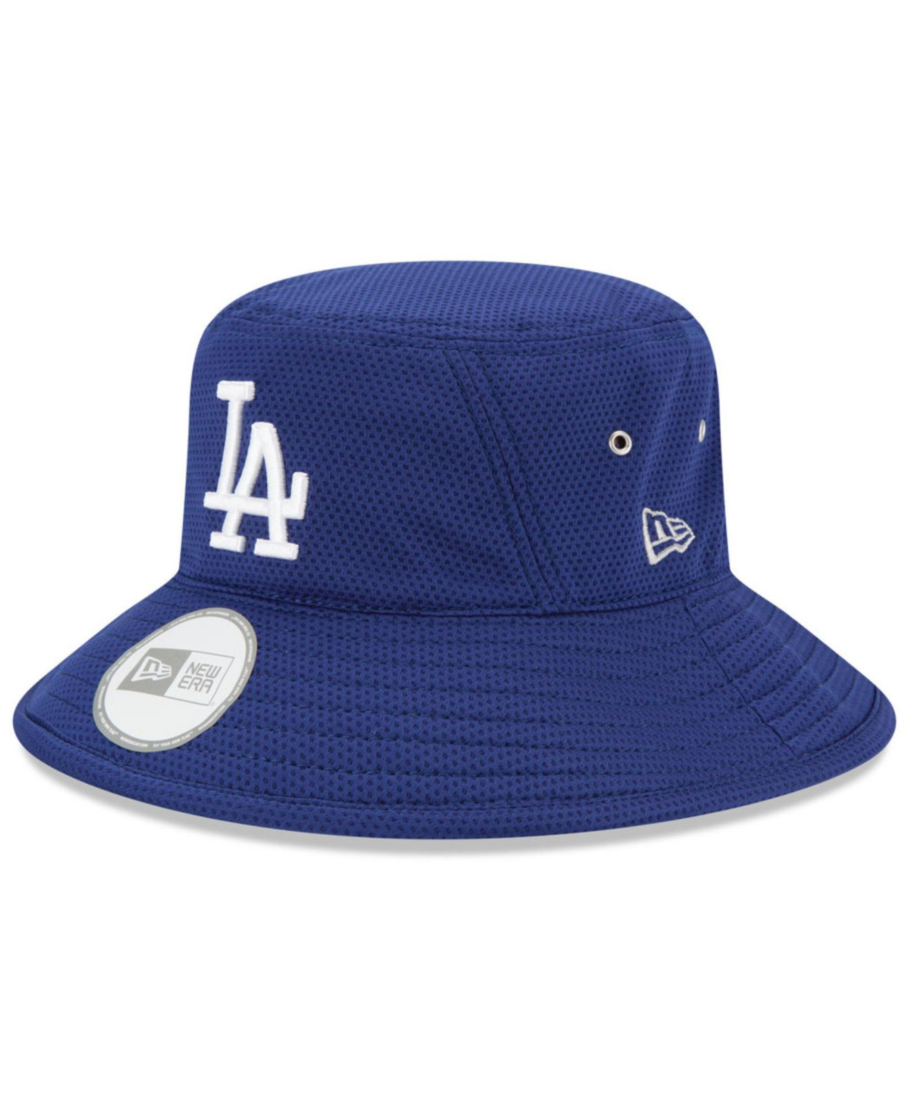 NEW ERA MLB MULTI PATCH BUCKET LOSDOD, Blue Men's Hat