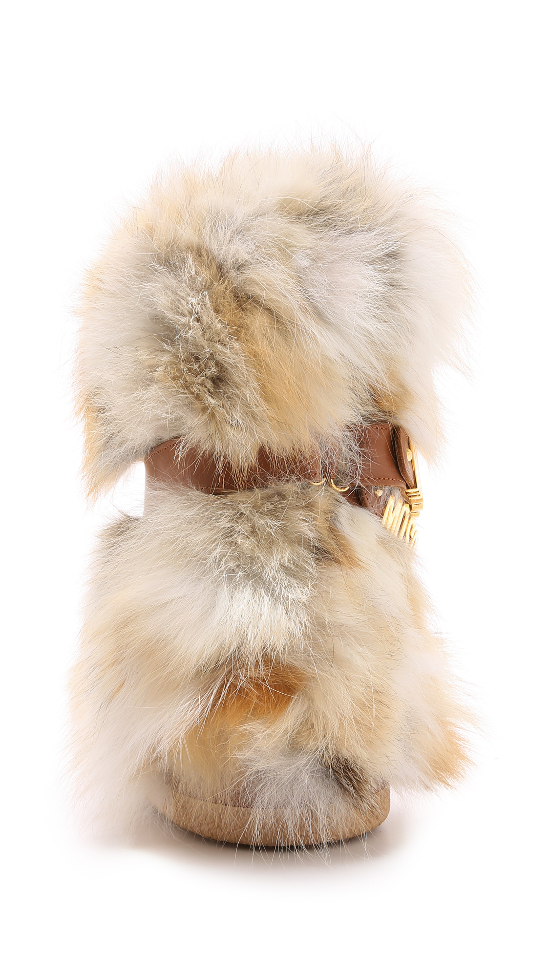 moschino fur moon boots