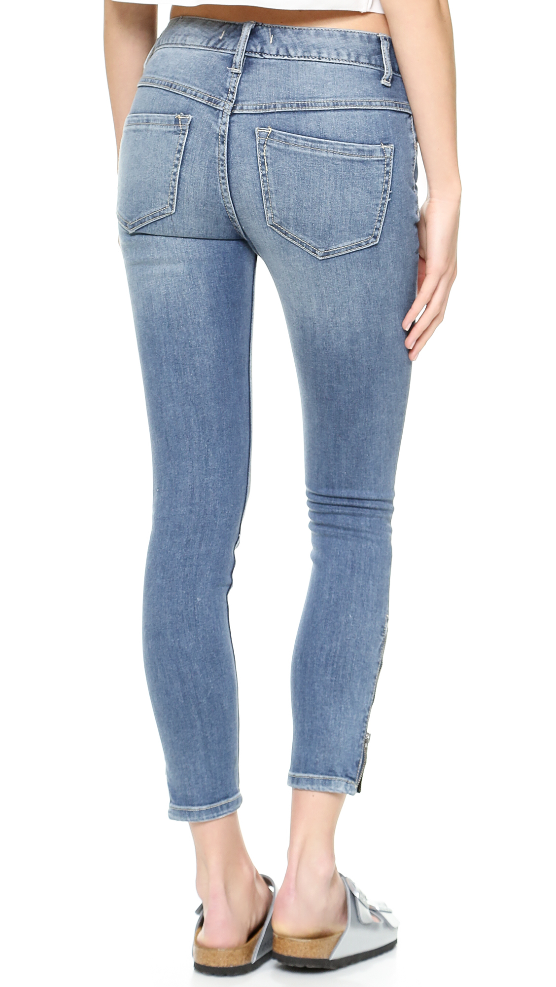 ankle free jeans