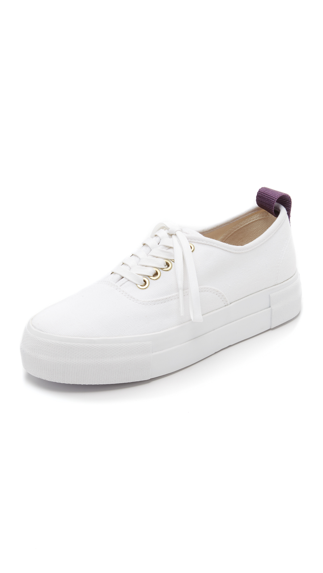 Eytys Mother Canvas Sneakers in White | Lyst