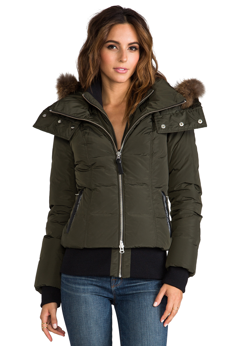 mackage romane bomber