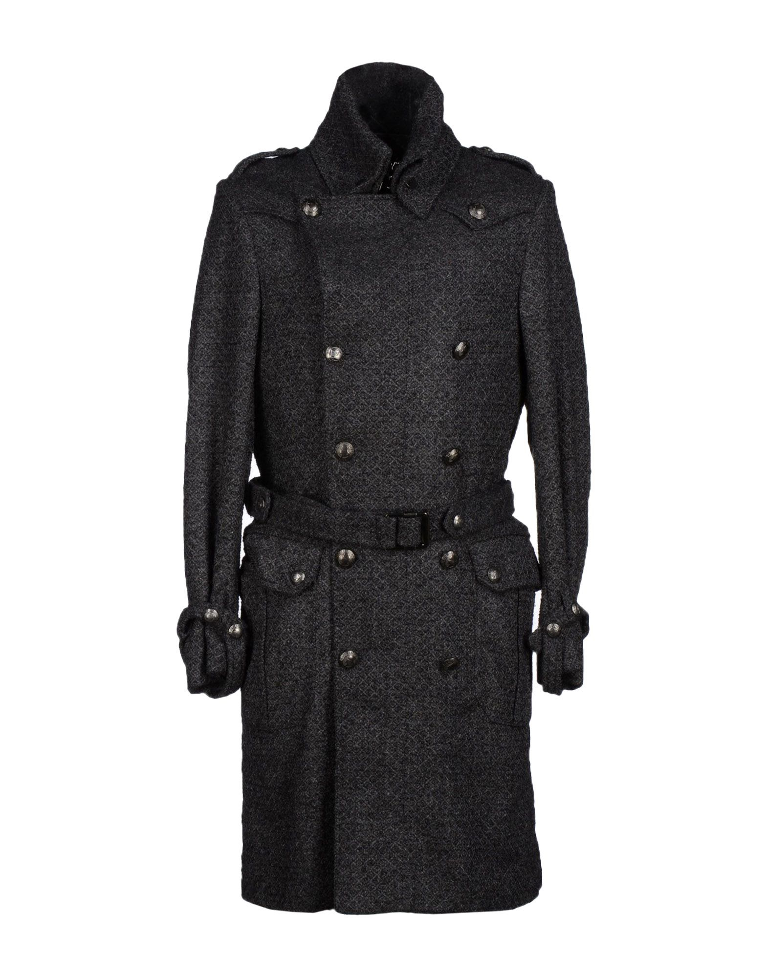 Lyst Karl Lagerfeld Coat in Brown for Men