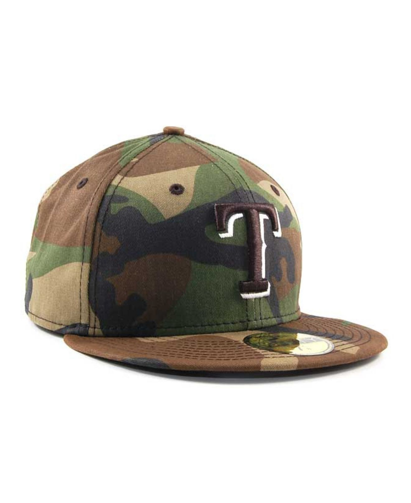 rangers camo hat