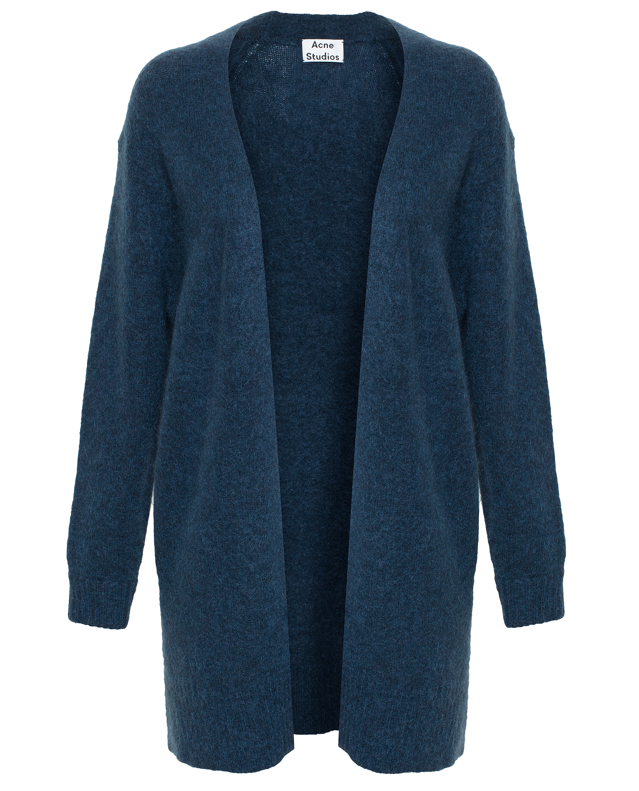 Acne Studios Raya Mohair Cardigan in Blue - Lyst