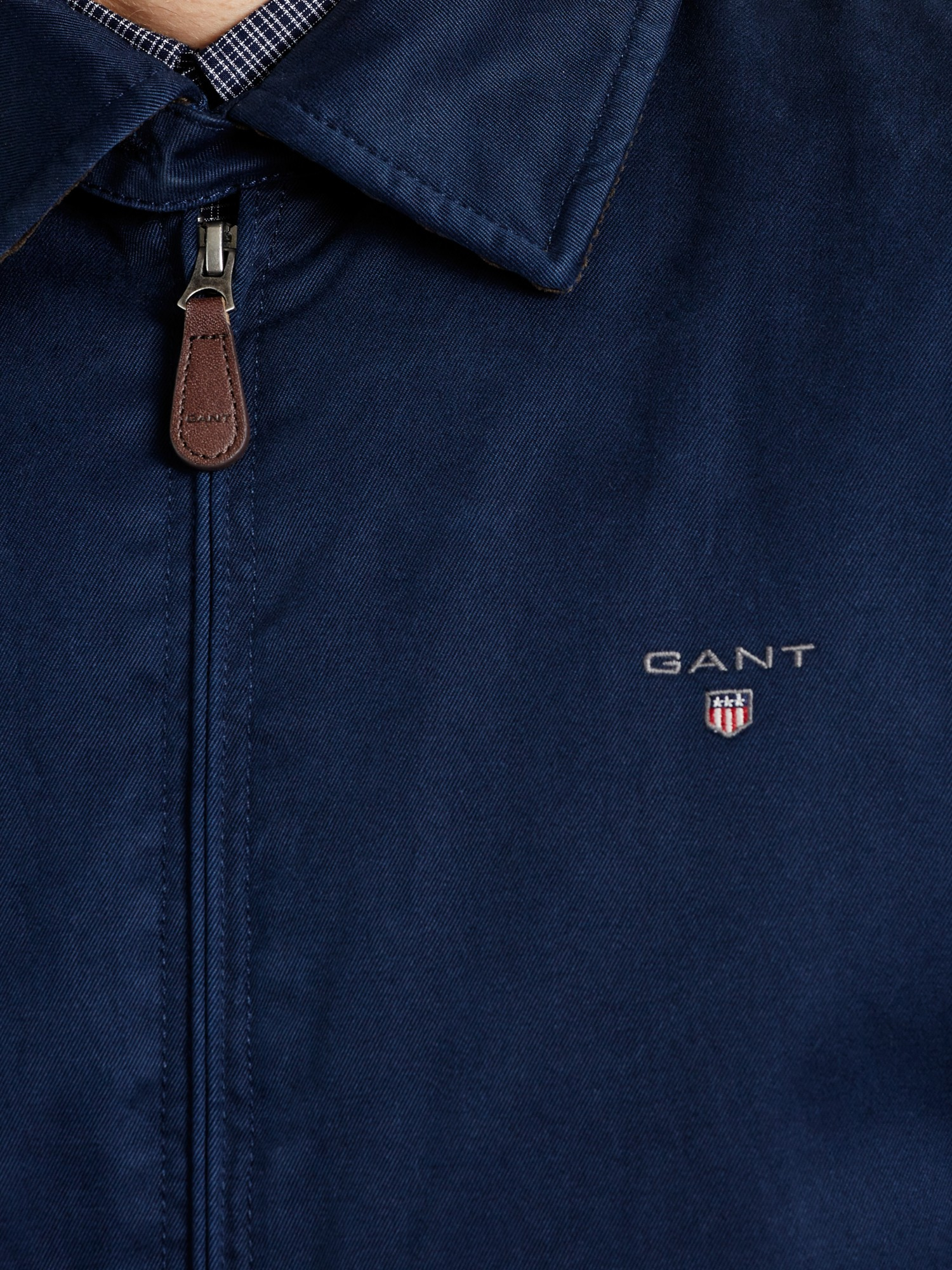 GANT Harrington Windcheater Jacket in Navy (Blue) for Men | Lyst UK