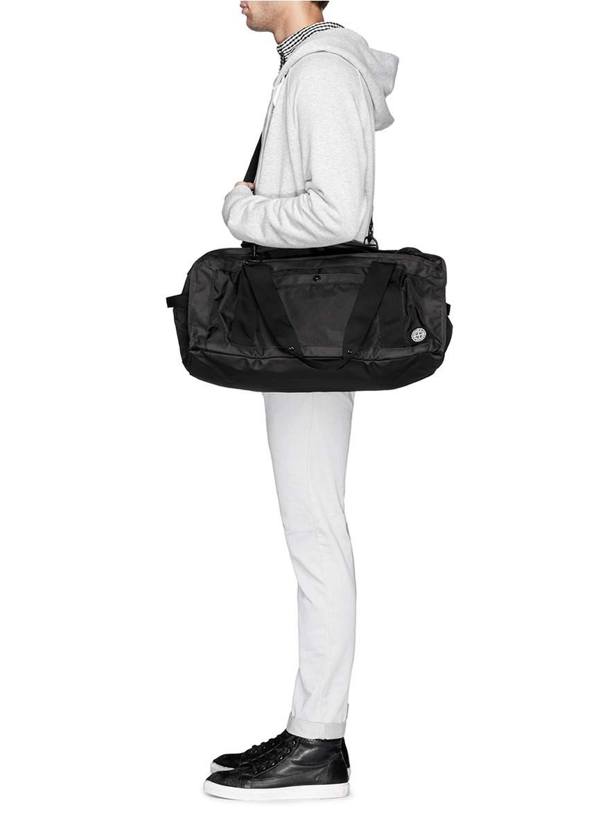 supreme stone island duffle bag