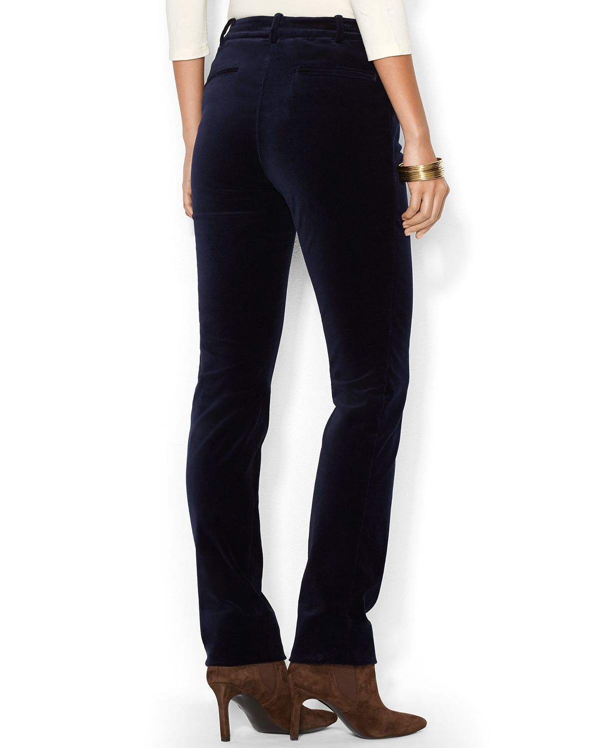 ralph lauren velvet pants