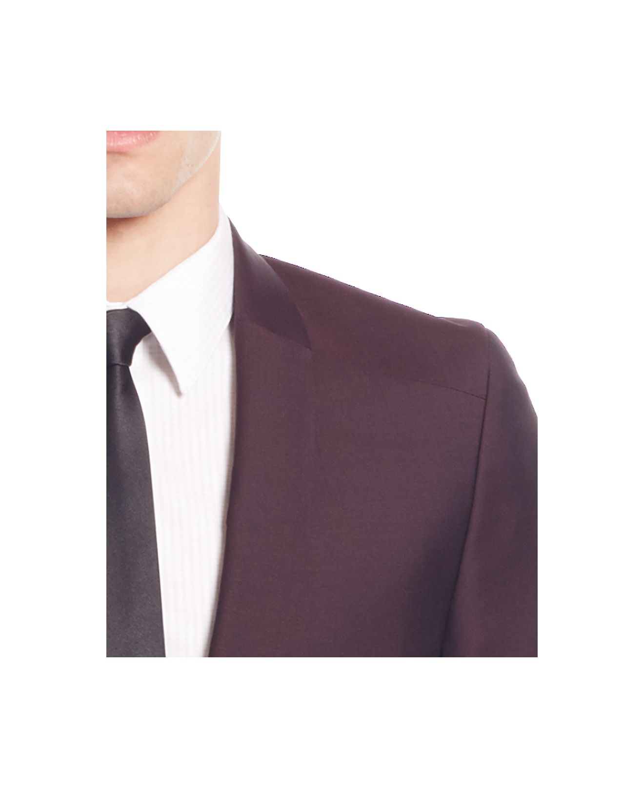 BOSS by HUGO BOSS Hugo By Burgundy Slim-fit Suit in Purple for Men | Lyst