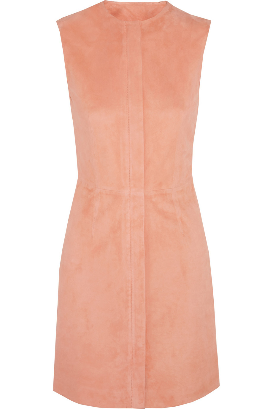 Konserveringsmiddel amerikansk dollar Modregning Balenciaga Silk Suede Dress in Pink (Orange) - Lyst