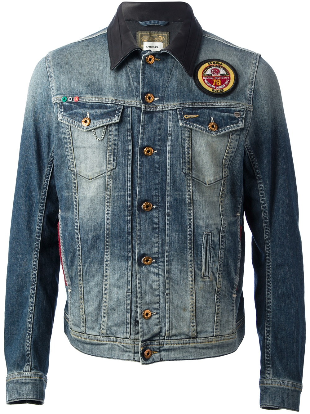 Lyst Diesel Reboot Denim Trucker Jacket in Blue for Men Lyst Diesel Reboot Denim Trucker Jacket in Blue for Men