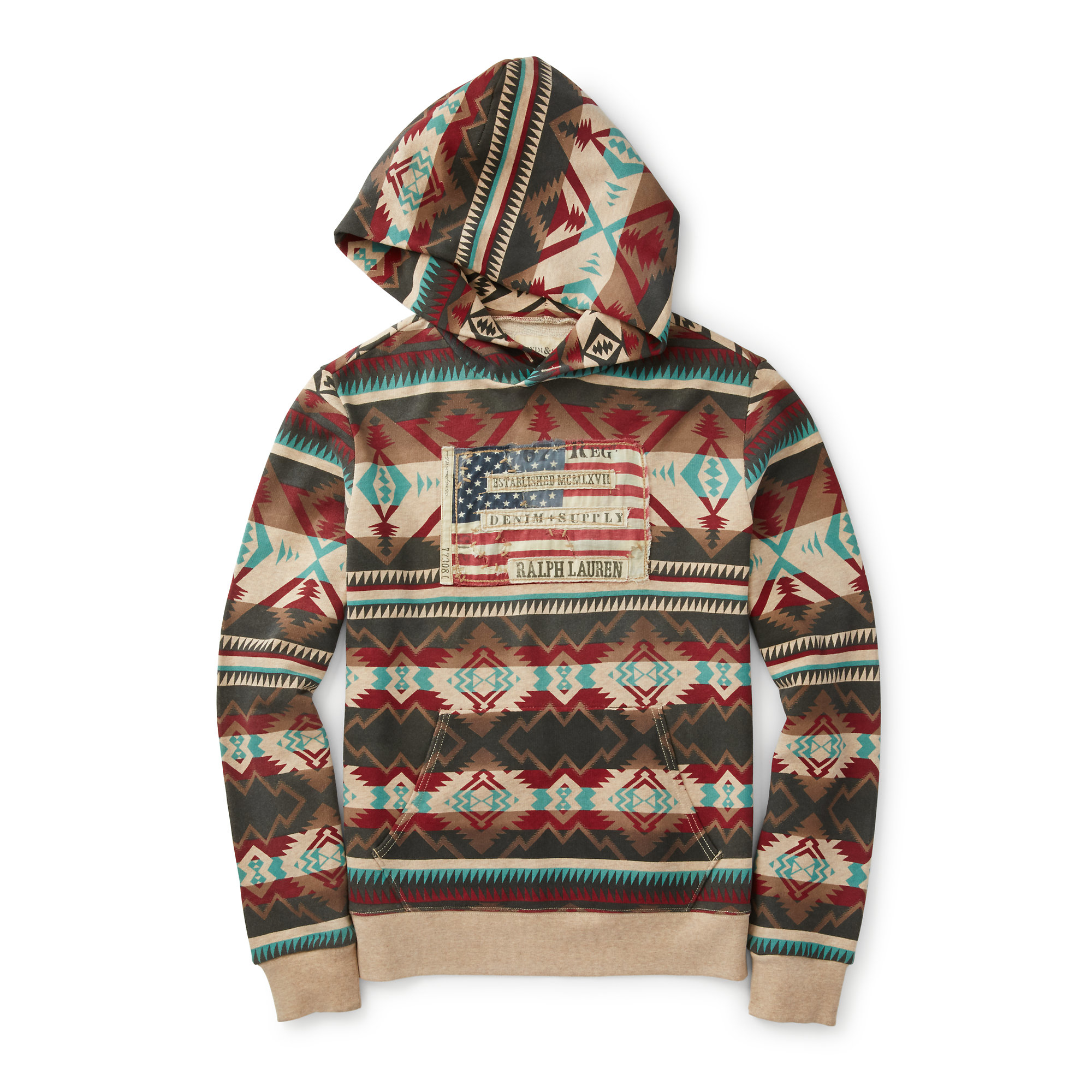 ralph lauren denim and supply hoodie
