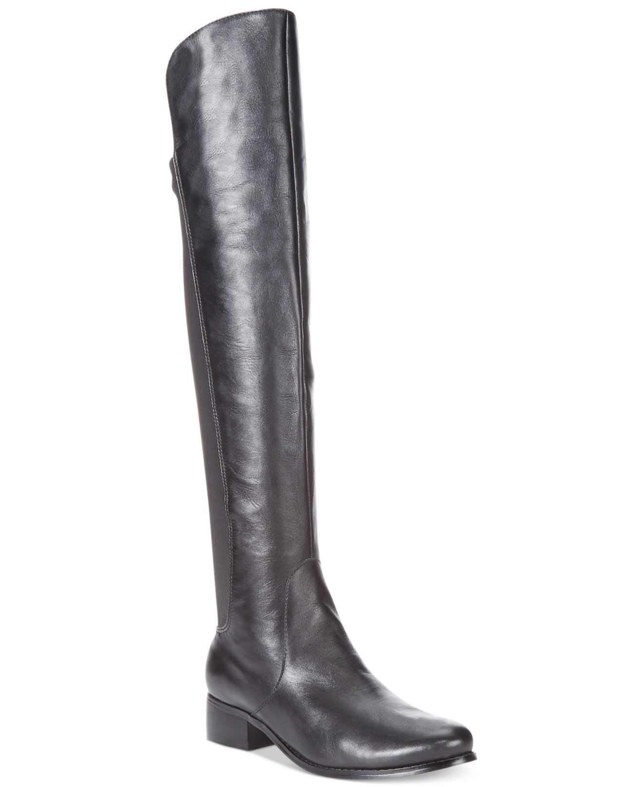 Charles David Jettison Over-The-Knee 50/50 Boots in Black | Lyst
