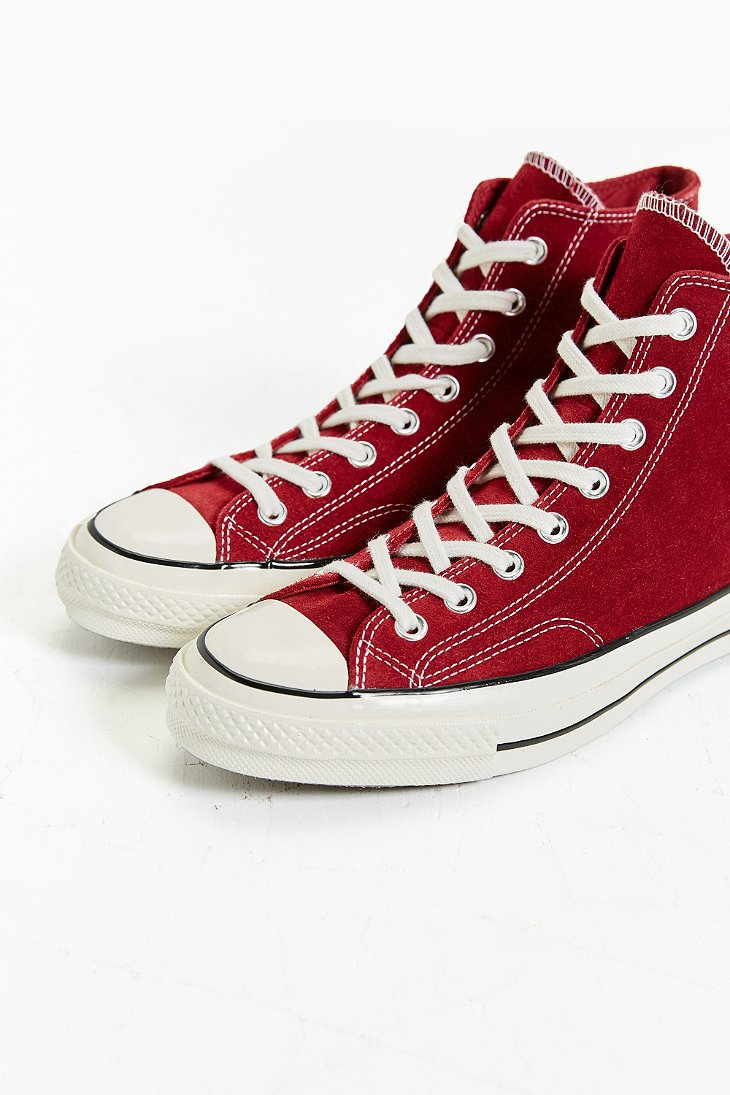 All Star Chuck Taylor High-top in Red for Men | Lyst