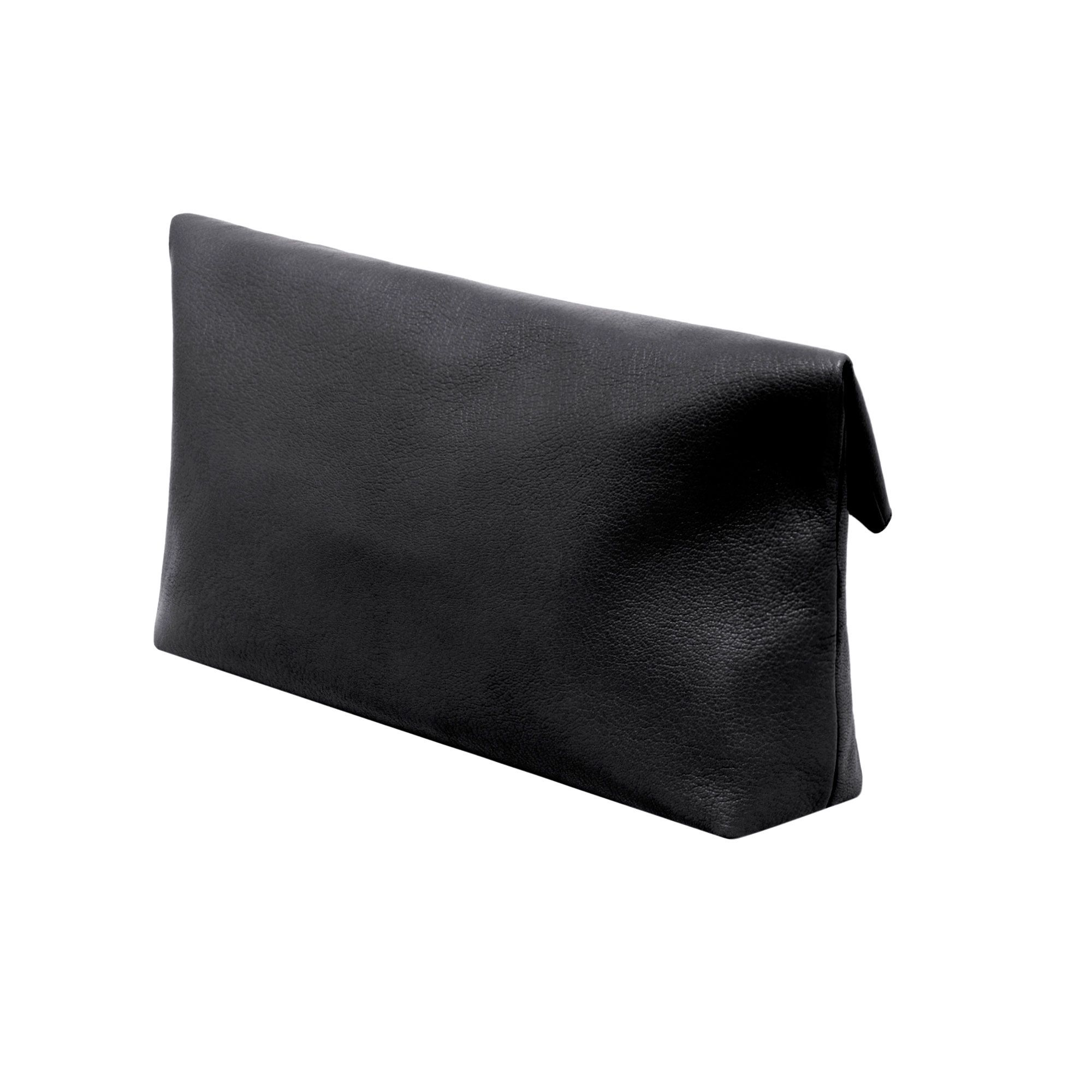 Mulberry Clemmie Clutch Glossy Goat in Black - Lyst