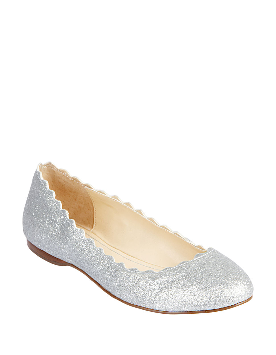 flats with glitter