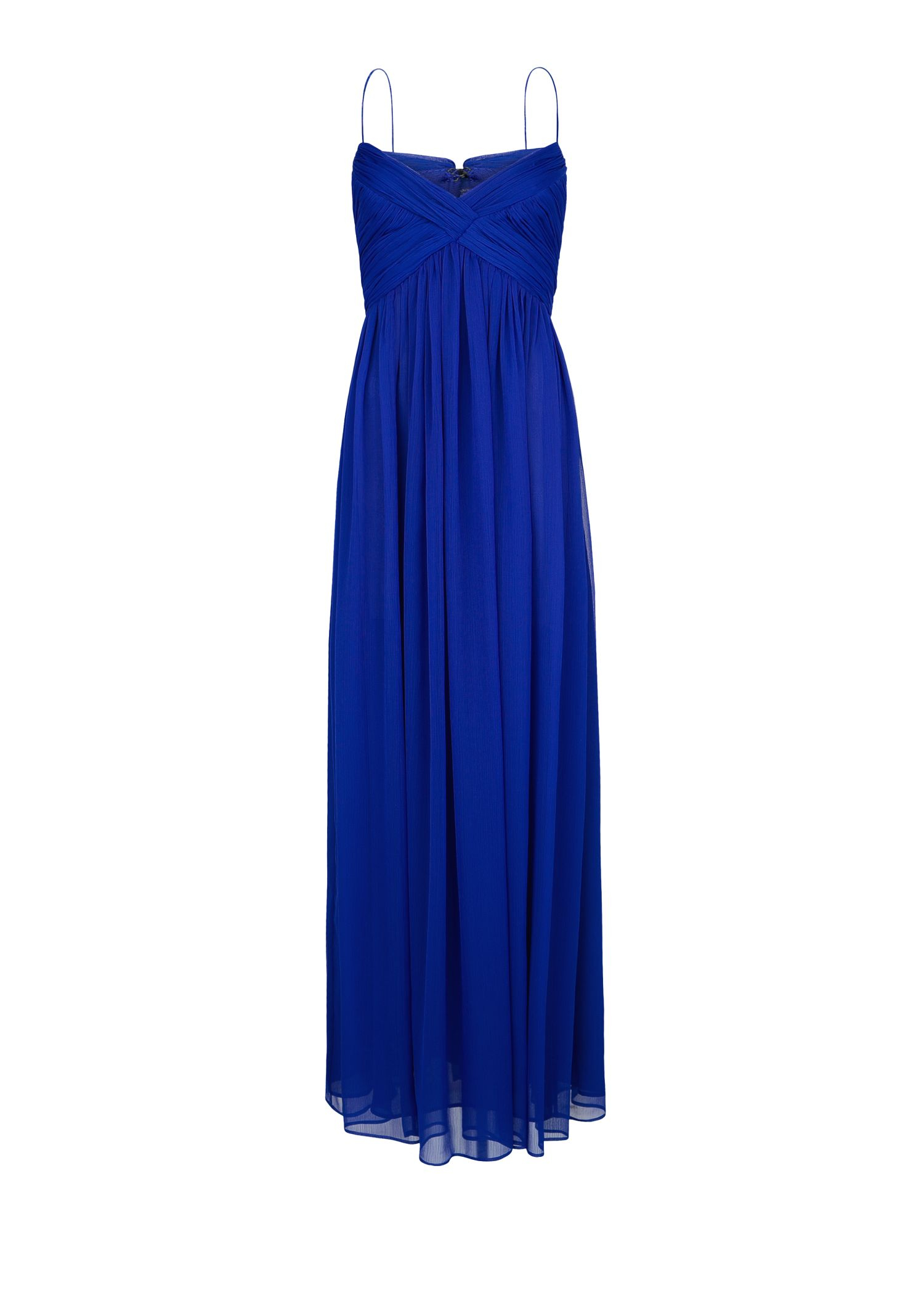 mango blue dress