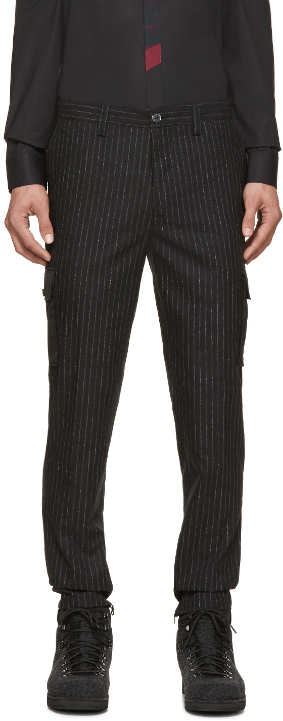 pinstripe cargo pants