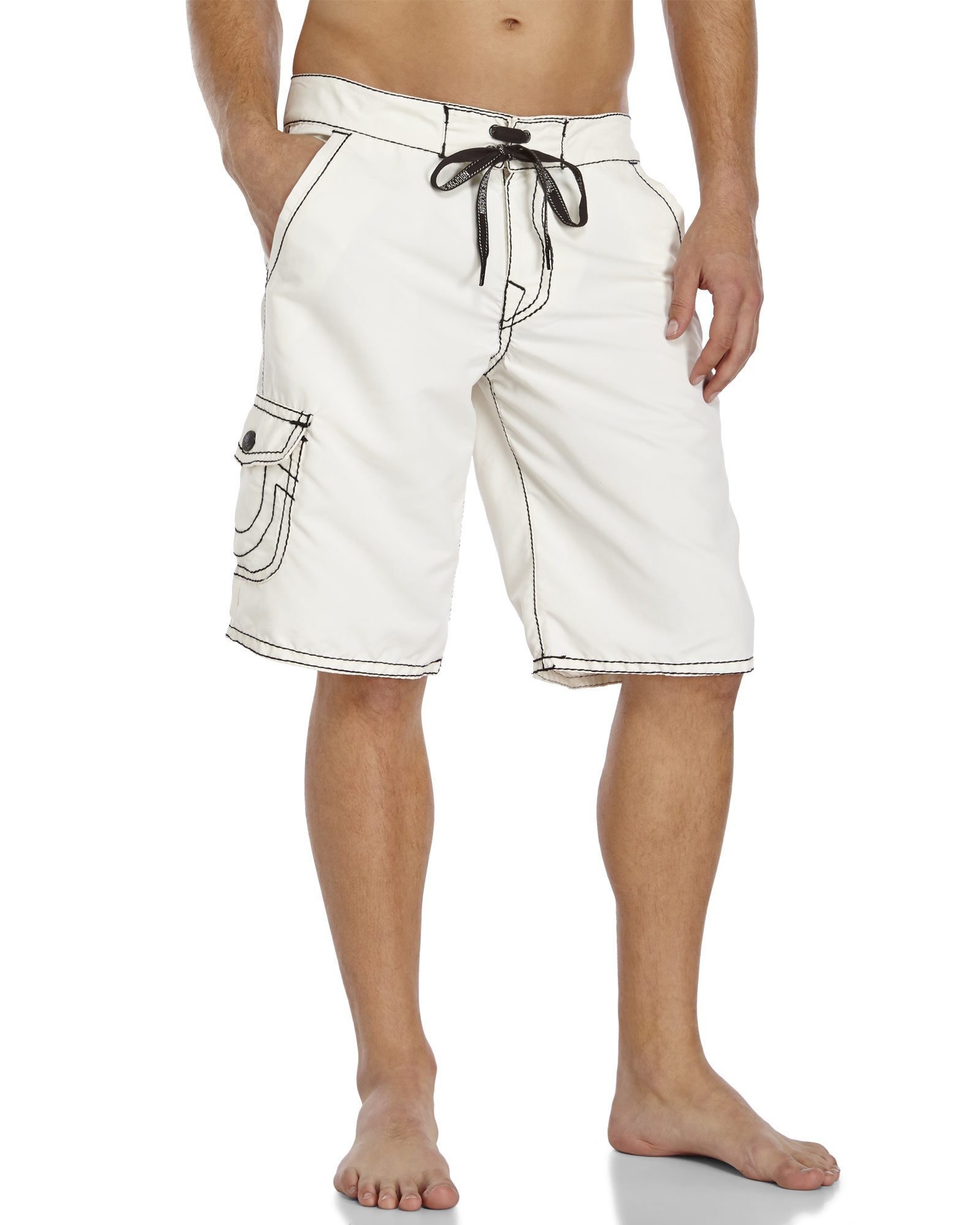 true religion swim trunks mens