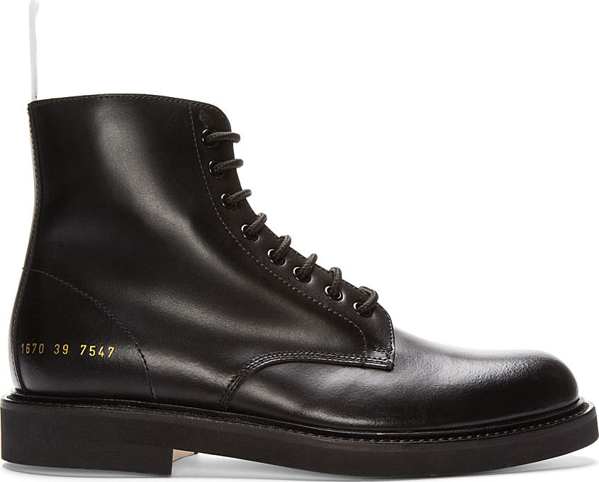 common projects mens combat boots