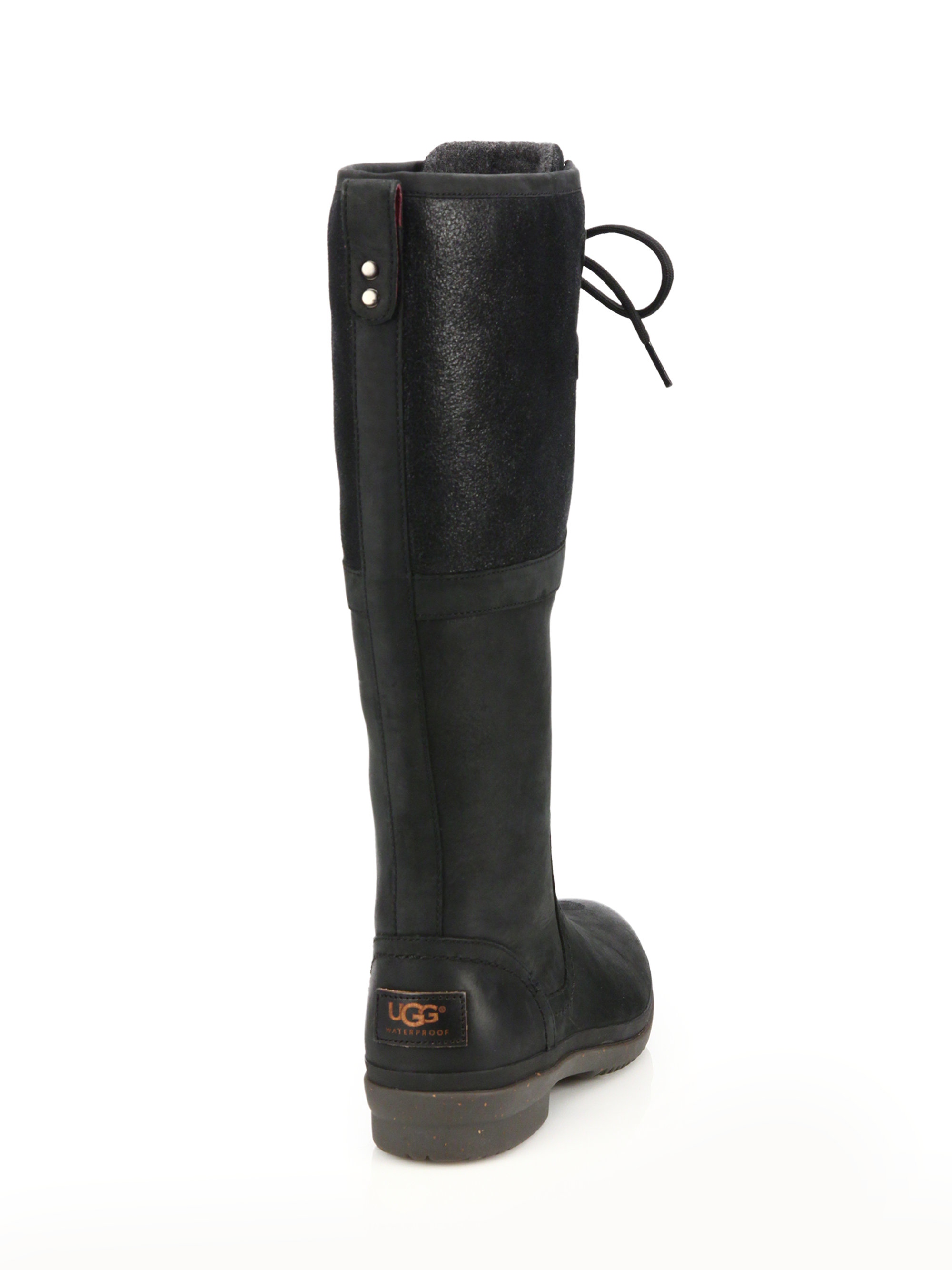 knee length waterproof boots