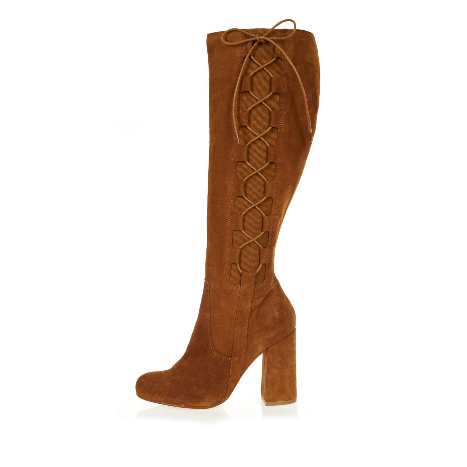 shoe zone tan boots