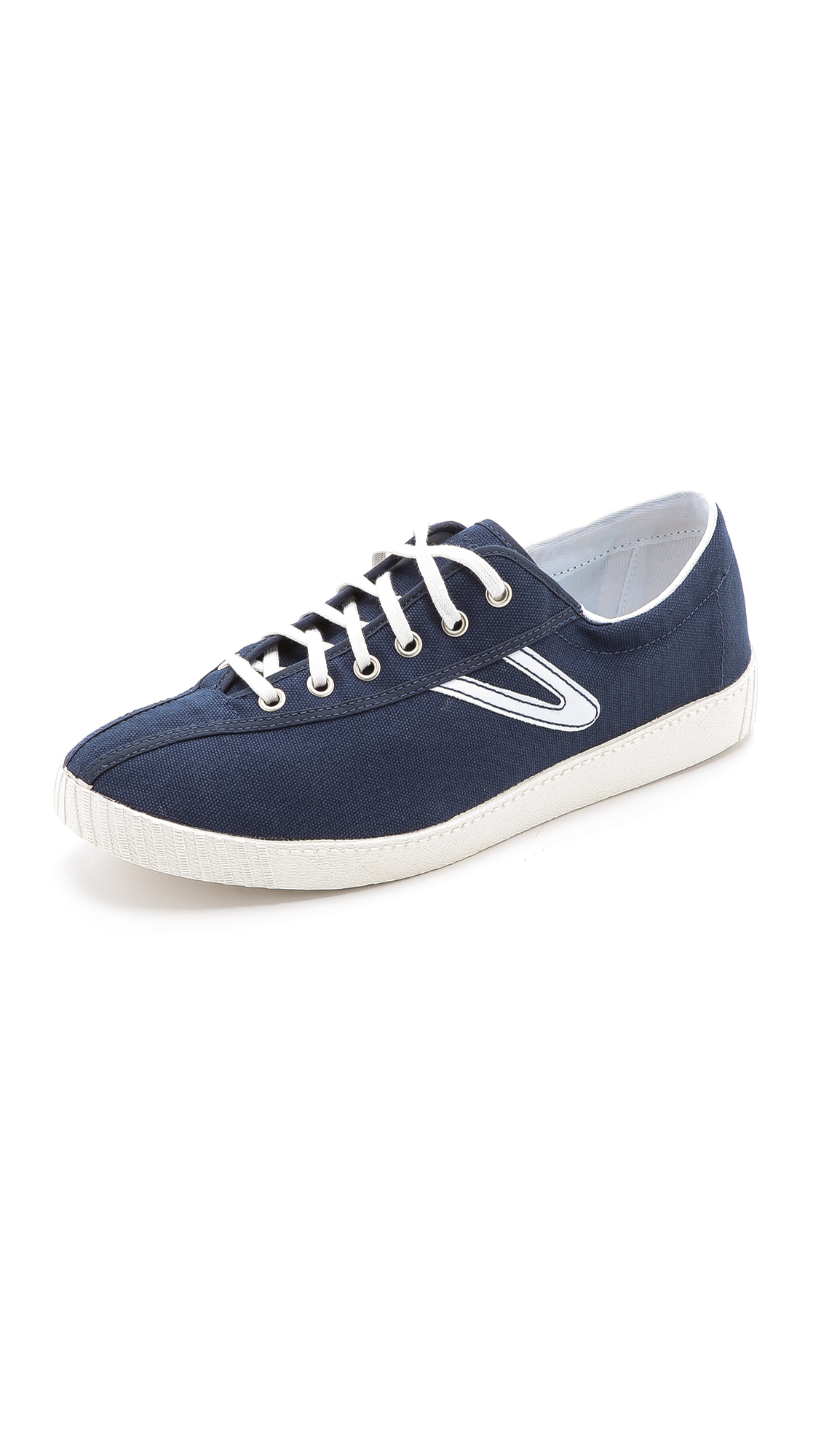 Tretorn Nylite Canvas Sneakers in Navy 