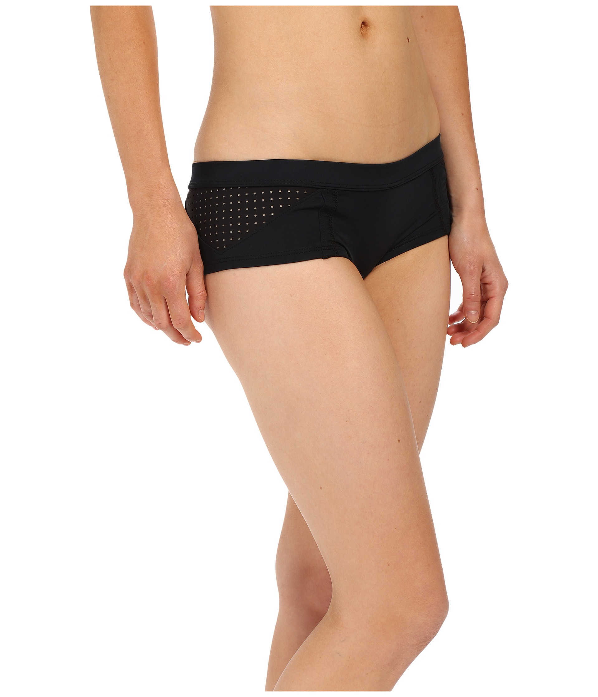 Vitamin A Morgan Cheeky Boyshorts in Black