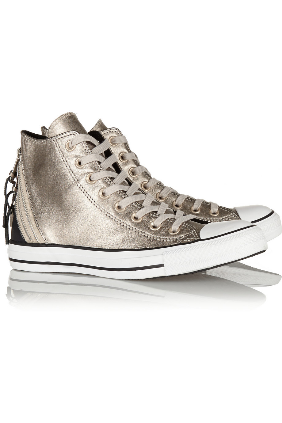 Converse Chuck Taylor All Star Tri Zip Leather High-Top Sneakers ... سخان ماء الخزف السعودي