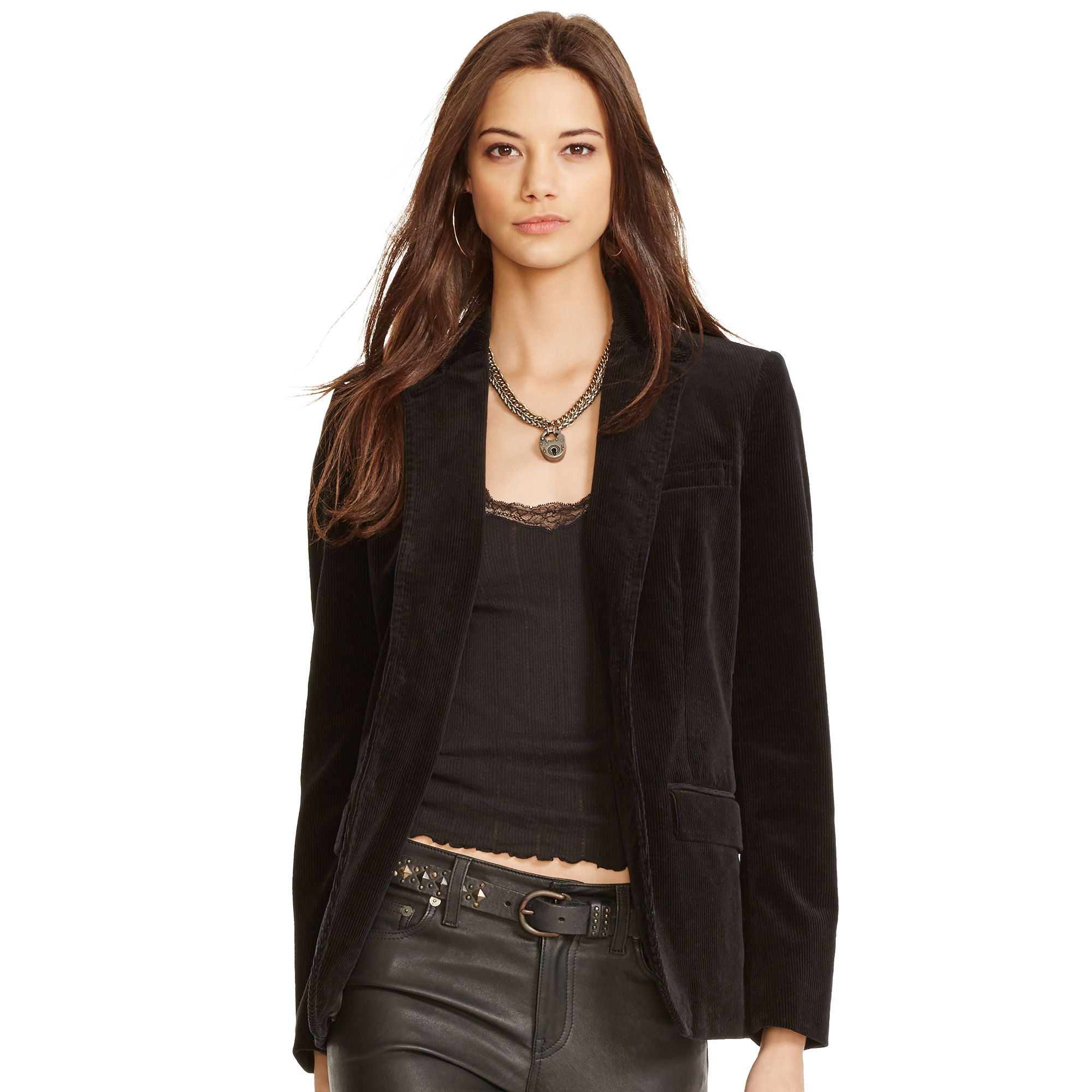 ralph lauren corduroy jacket womens